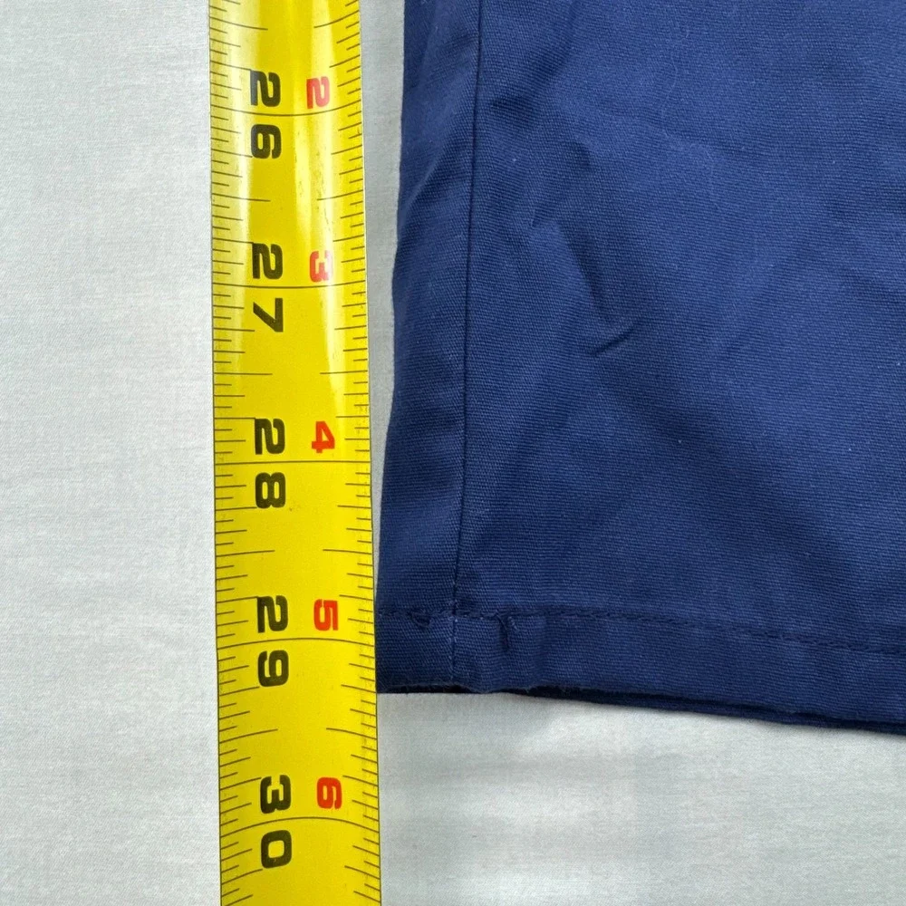 Dickies Medical Scrubs Pants Womens Medium Blue Utility Elastic Waist Pull On